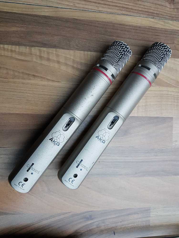 AKG C 1000 S x2 Condenser Microphone in london