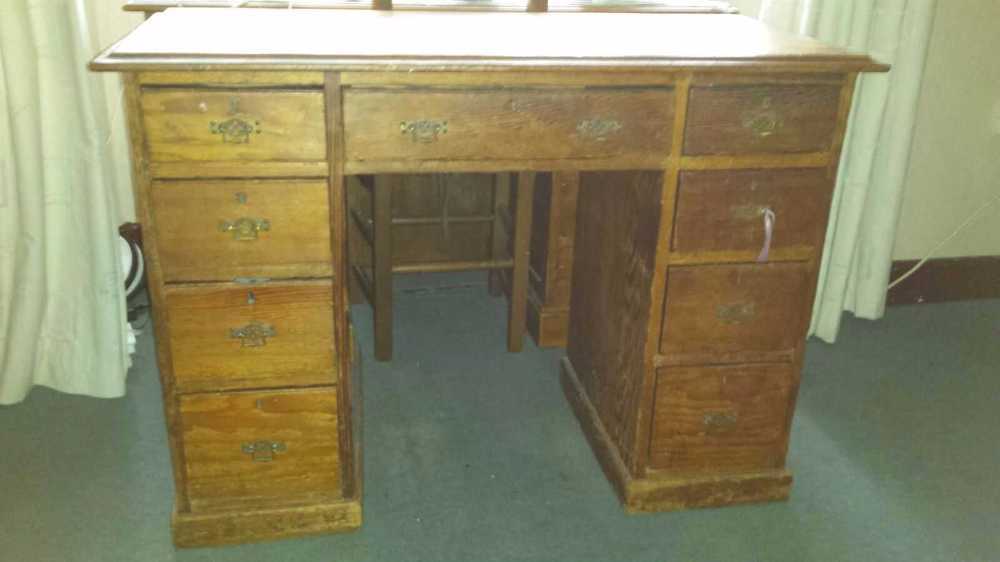 Antique Wooden Desk in london