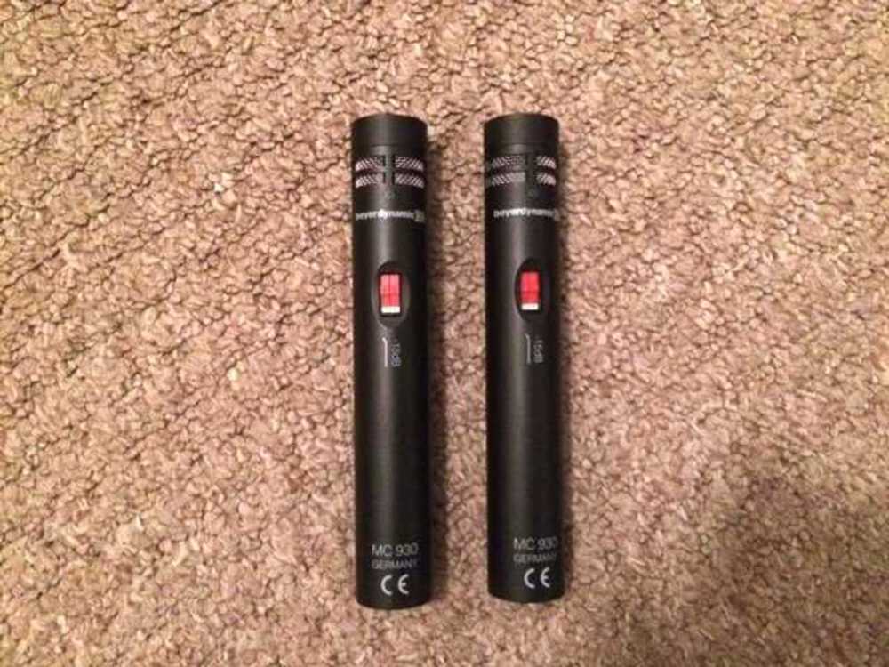 Beyerdynamic MC930 Stereo Pair Studio Microphones in london