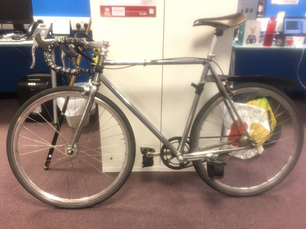 Chrome Brick Lane Bicycle, single speed, size 59 frame so suitable for people 5 10" to 6 3"+ in london