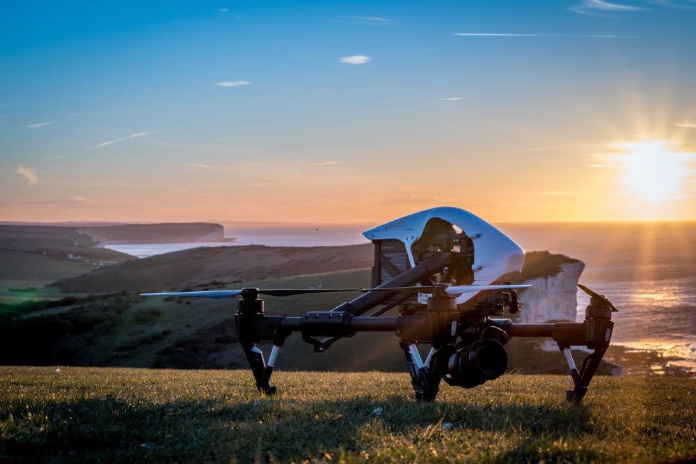 DJI Inspire 1 in london
