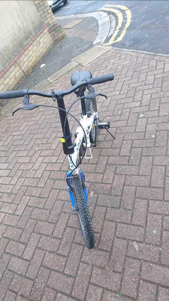 Folding bicycle in london