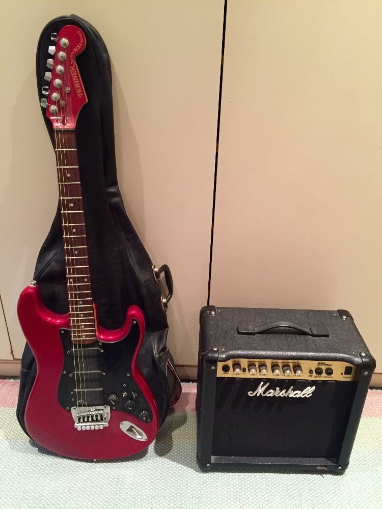 Hohner Guitar and Marshall amp package in london