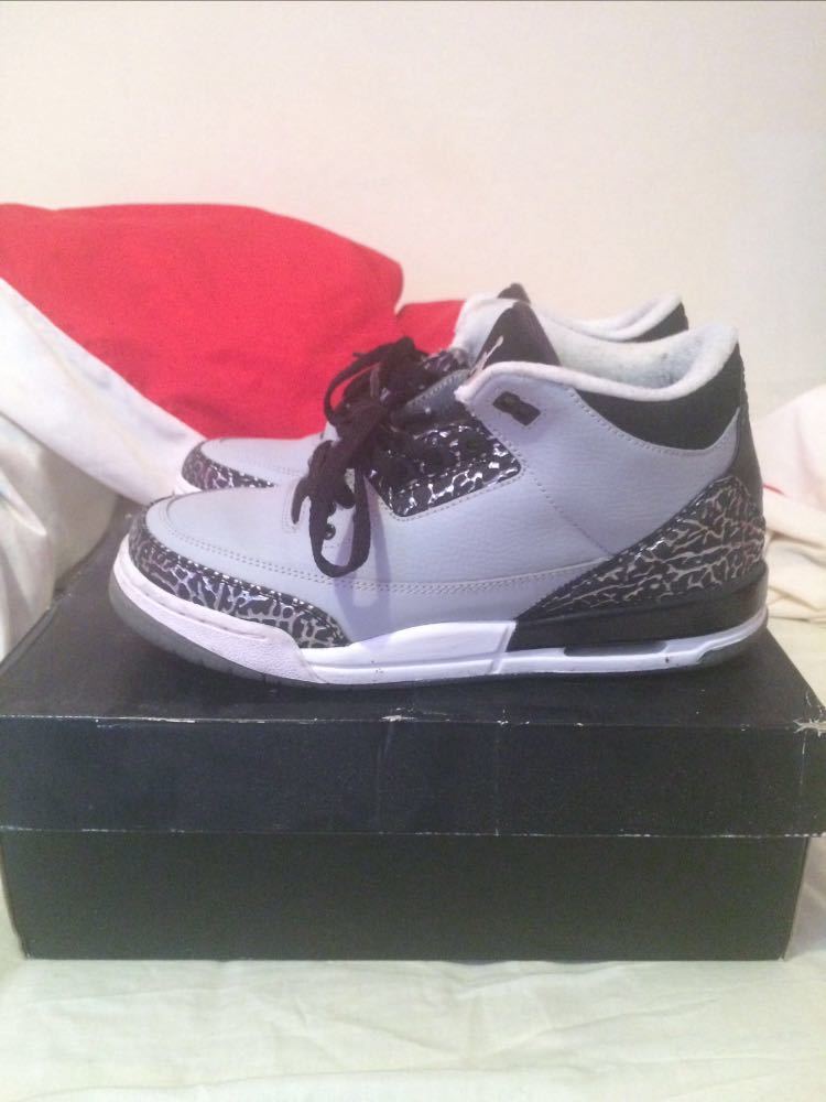 Jordan 3 Retro Wolf Grey in london