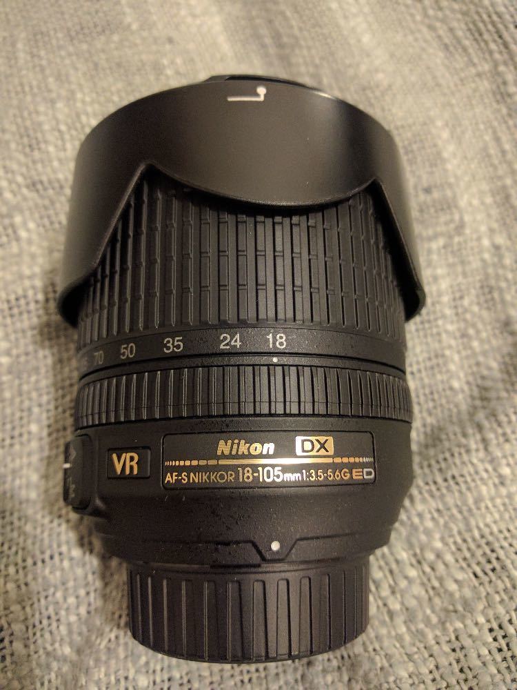 Nikon nikkor 18-105 f/3.5-5.6G ED VR Lens in london