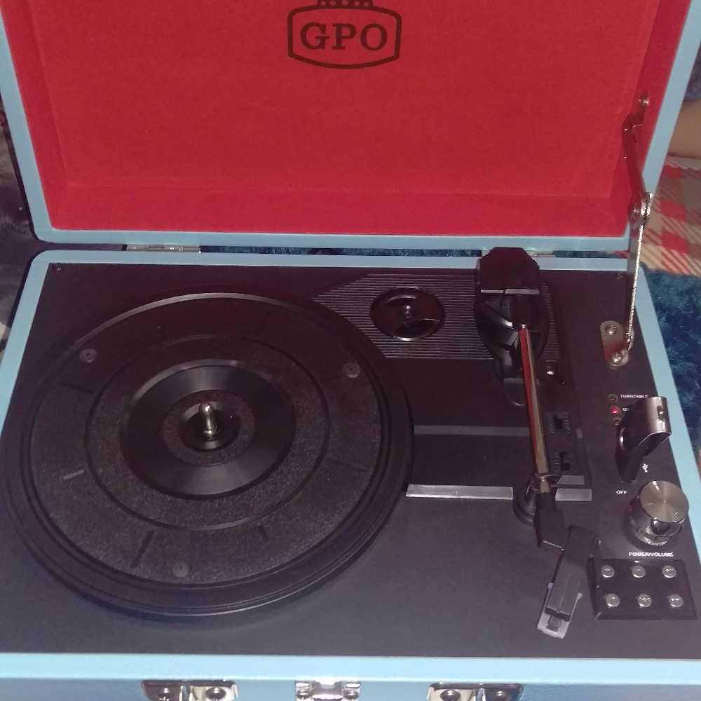 Record player in london