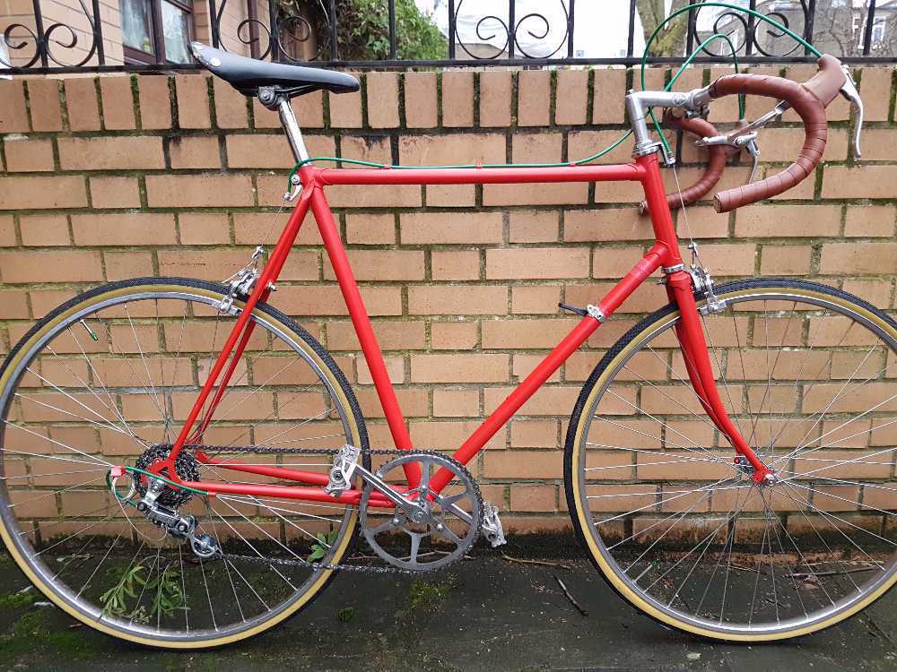 Restored emmelle road bike in london