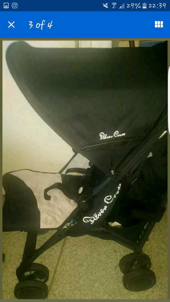 Silver cross buggy in london